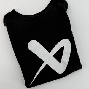 Bauer Hockey T Shirt Black White Logo Short Sleeve Casual Athletic Men S